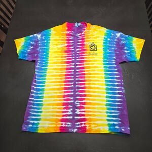 Microsoft Made In The USA Tie dye Tee Men's Size XL
